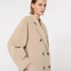 101801 Icon Coat, Ecru