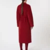 101801 Icon Coat, mørkerød