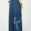 Ægte bomuldsjeans, marineblå Ægte bomuldsjeans, marineblå