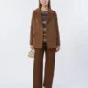 Alpaca- og uldtrøje, beige Alpaca- og uldtrøje, beige