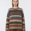 Alpaca- og uldtrøje, beige Alpaca- og uldtrøje, beige