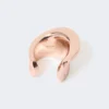 Asymmetrisk metalring, bronze