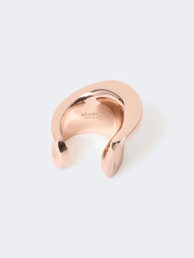 Asymmetrisk metalring, bronze