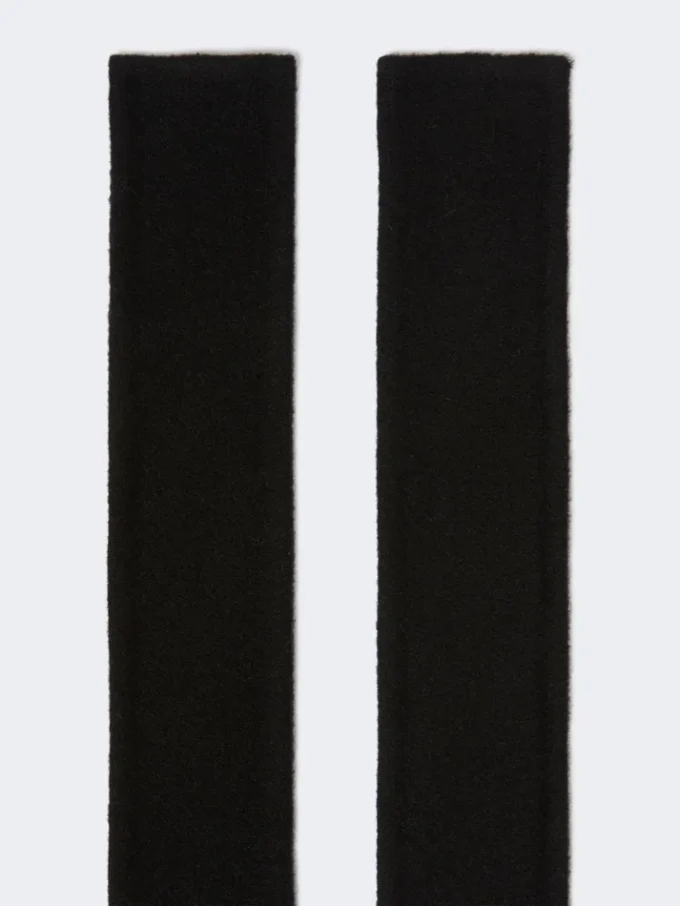 Bælte i Pure Wool, sort Bælte i Pure Wool, sort