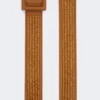 Bælte med raffia-effekt, mandarin Bælte med raffia-effekt, mandarin