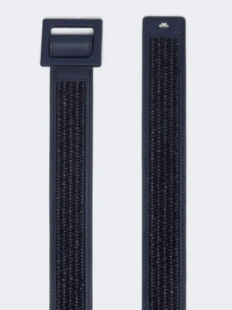 Bælte med raffia-effekt, ultramarin