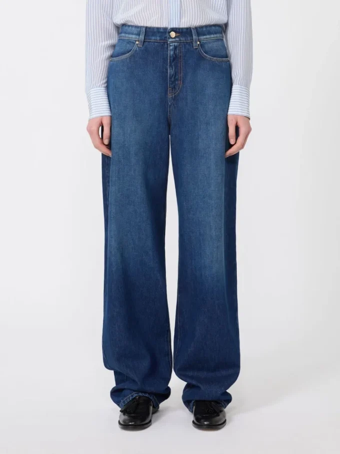 Baggy jeans i denim, navy Baggy jeans i denim, navy