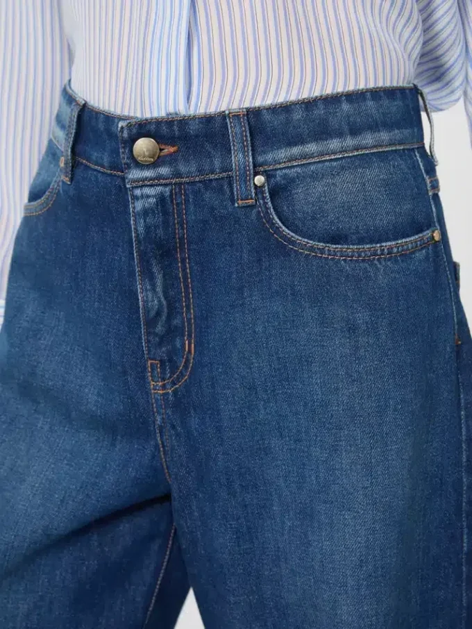 Baggy jeans i denim, navy Baggy jeans i denim, navy