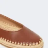 Ballerinasko i nappa og raffia, tobak