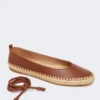 Ballerinasko i nappa og raffia, tobak