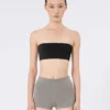 Bandeau-bh i stretchviskose, sort Bandeau-bh i stretchviskose, sort