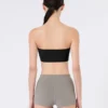 Bandeau-bh i stretchviskose, sort Bandeau-bh i stretchviskose, sort