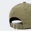 Baseballkasket i canvas, khaki Baseballkasket i canvas, khaki