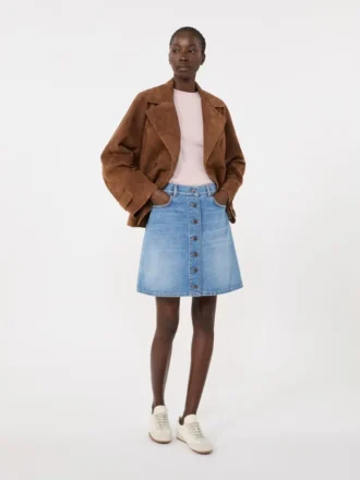 Basic sweater i uld og kashmir, lyserød