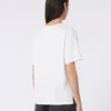 Basis-T-shirt i bomuld, optisk hvid Basis-T-shirt i bomuld, optisk hvid