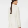 Blazer i rent hør, beige Blazer i rent hør, beige
