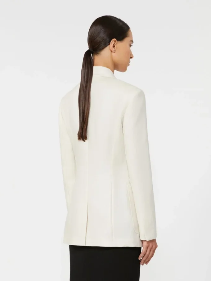 Blazer i rent hør, beige Blazer i rent hør, beige