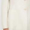 Blazer i rent hør, beige Blazer i rent hør, beige