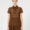 Blonder-T-shirt, chokolade Blonder-T-shirt, chokolade