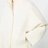 Boksformet cardigan i uld, silke Boksformet cardigan i uld, silke