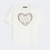 Bomuldst-shirt med grafisk print, hvid Bomuldst-shirt med grafisk print, hvid