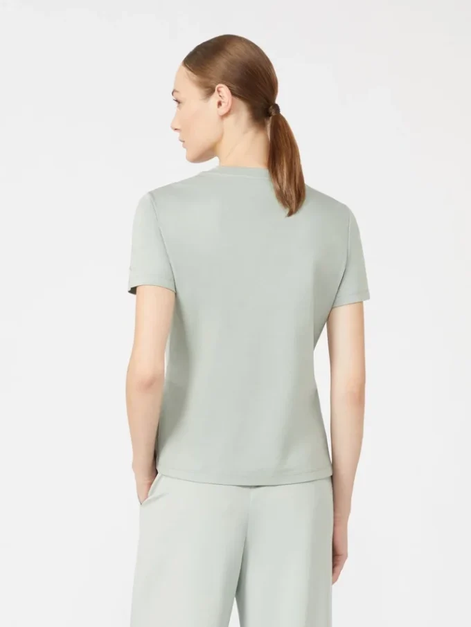 Bomuldst-shirt, pastellgrøn Bomuldst-shirt, pastellgrøn