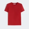 Bomuldst-shirt, rød Bomuldst-shirt, rød