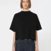 Bomuldst-shirt, sort Bomuldst-shirt, sort