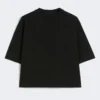 Bomuldst-shirt, sort Bomuldst-shirt, sort