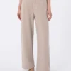 Bukser i kashmir og uldfleece, beige Bukser i kashmir og uldfleece, beige