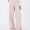 Bukser i uld, mohair og silke, beige-rosa Bukser i uld, mohair og silke, beige-rosa