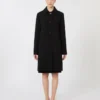 Cady midi-frakke, sort Cady midi-frakke, sort