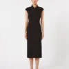 Cady midi-kjole, sort Cady midi-kjole, sort