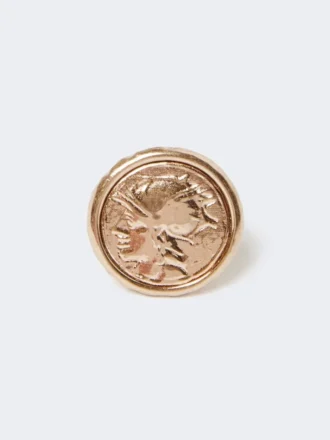 Doge-ring i metal, guld Doge-ring i metal, guld