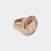 Doge-ring i metal, guld Doge-ring i metal, guld