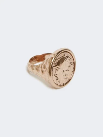 Doge-ring i metal, guld Doge-ring i metal, guld