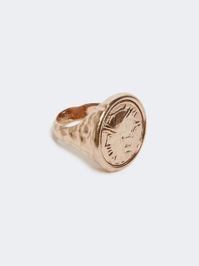 Doge-ring i metal, guld Doge-ring i metal, guld