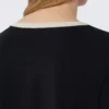 Enkel jersey-T-shirt, sort Enkel jersey-T-shirt, sort