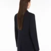 Enkeltradet cady-blazer, marineblå Enkeltradet cady-blazer, marineblå