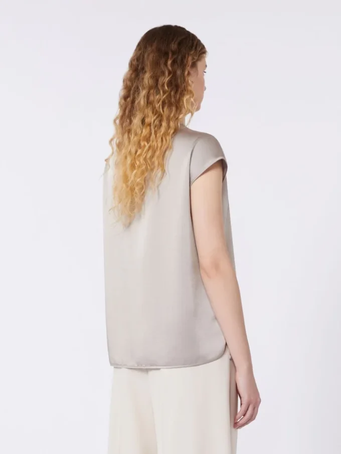 Feminin satintop, nude Feminin satintop, nude