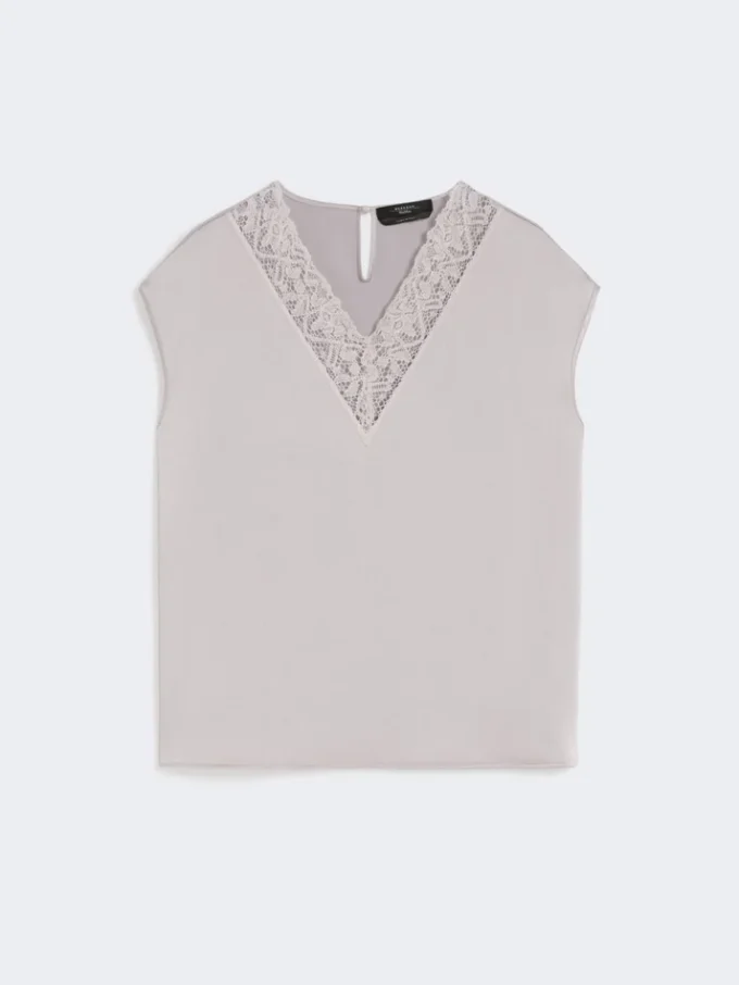 Feminin satintop, nude Feminin satintop, nude