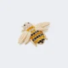Glasbroche, sort Glasbroche, sort