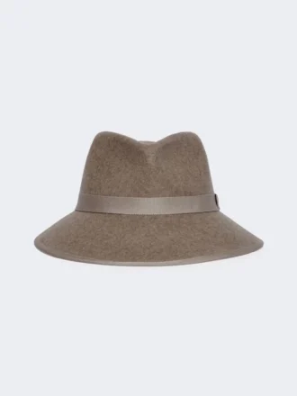 Hue i uldfilt, beige Hue i uldfilt, beige