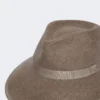 Hue i uldfilt, beige Hue i uldfilt, beige