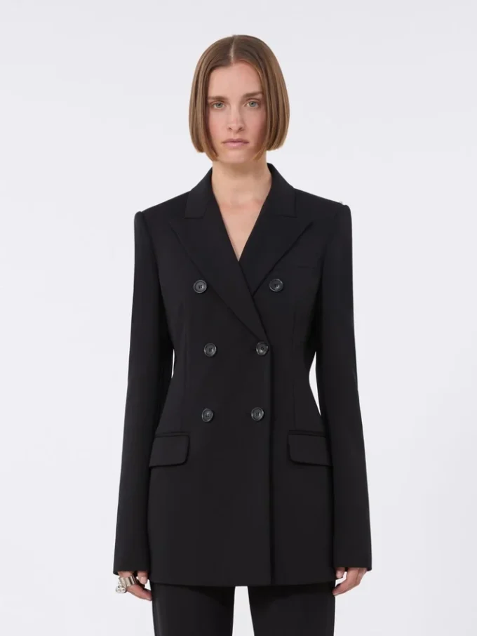 Jerseyblazer, sort Jerseyblazer, sort