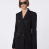 Jerseyblazer, sort Jerseyblazer, sort