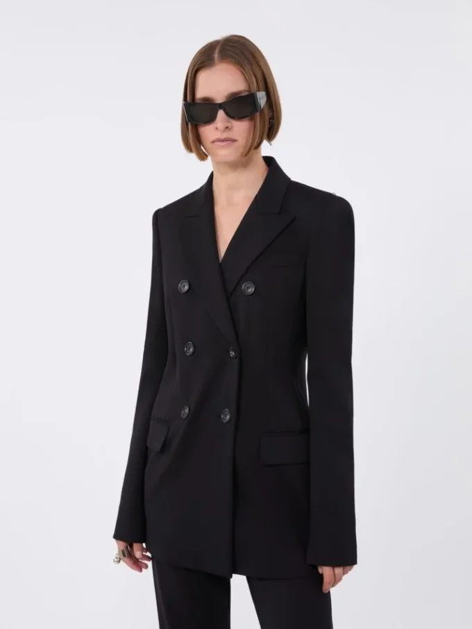 Jerseyblazer, sort Jerseyblazer, sort