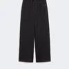 Jerseybukser med denim-effekt, ultramarin Jerseybukser med denim-effekt, ultramarin