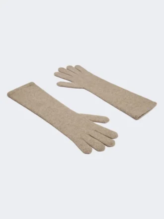Kashmirhandsker, beige