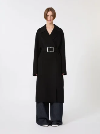 Kåbe i Pure Wool, sort